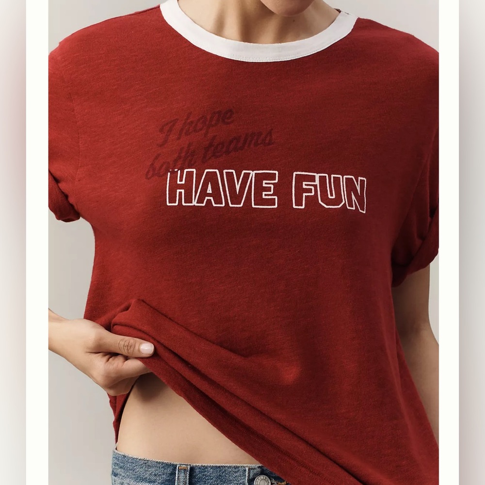NWOT Anthropologie Maeve graphic T-Shirt